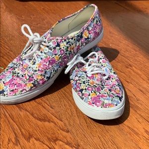 Floral Vans